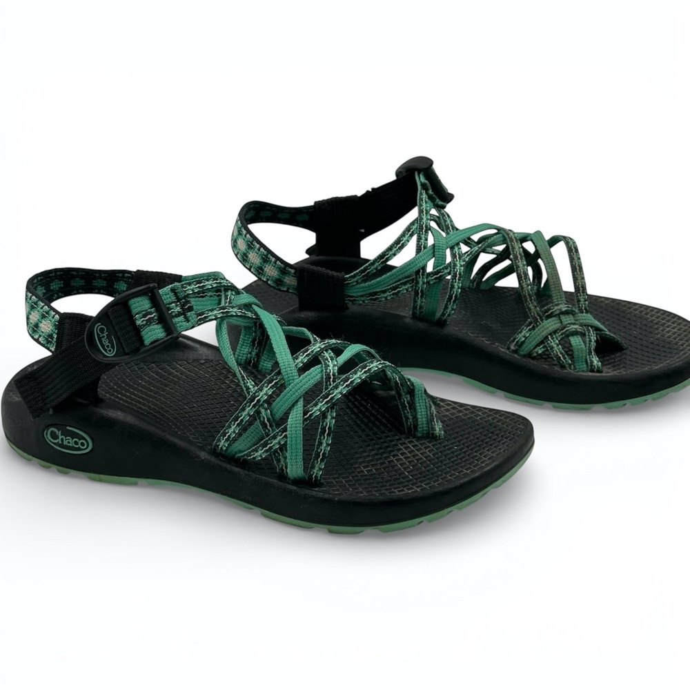 Chaco ZX/3 Triple Strap Hiking Sandals Women 7 | Outdoor Gorpcore Adventure